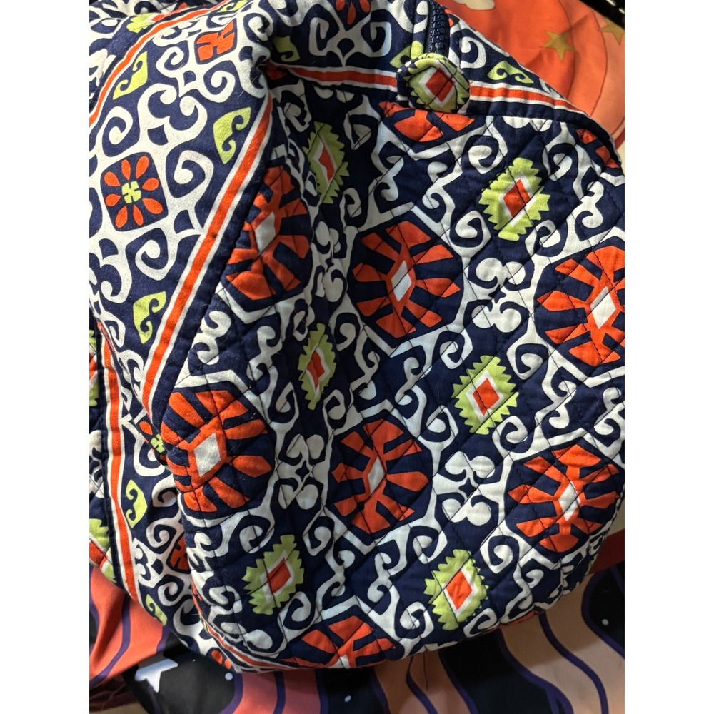 Vera Bradley Sun Valley Quilted Cotton XL Duffel Bag Travel Overnight Weekender - Picture 3 of 16